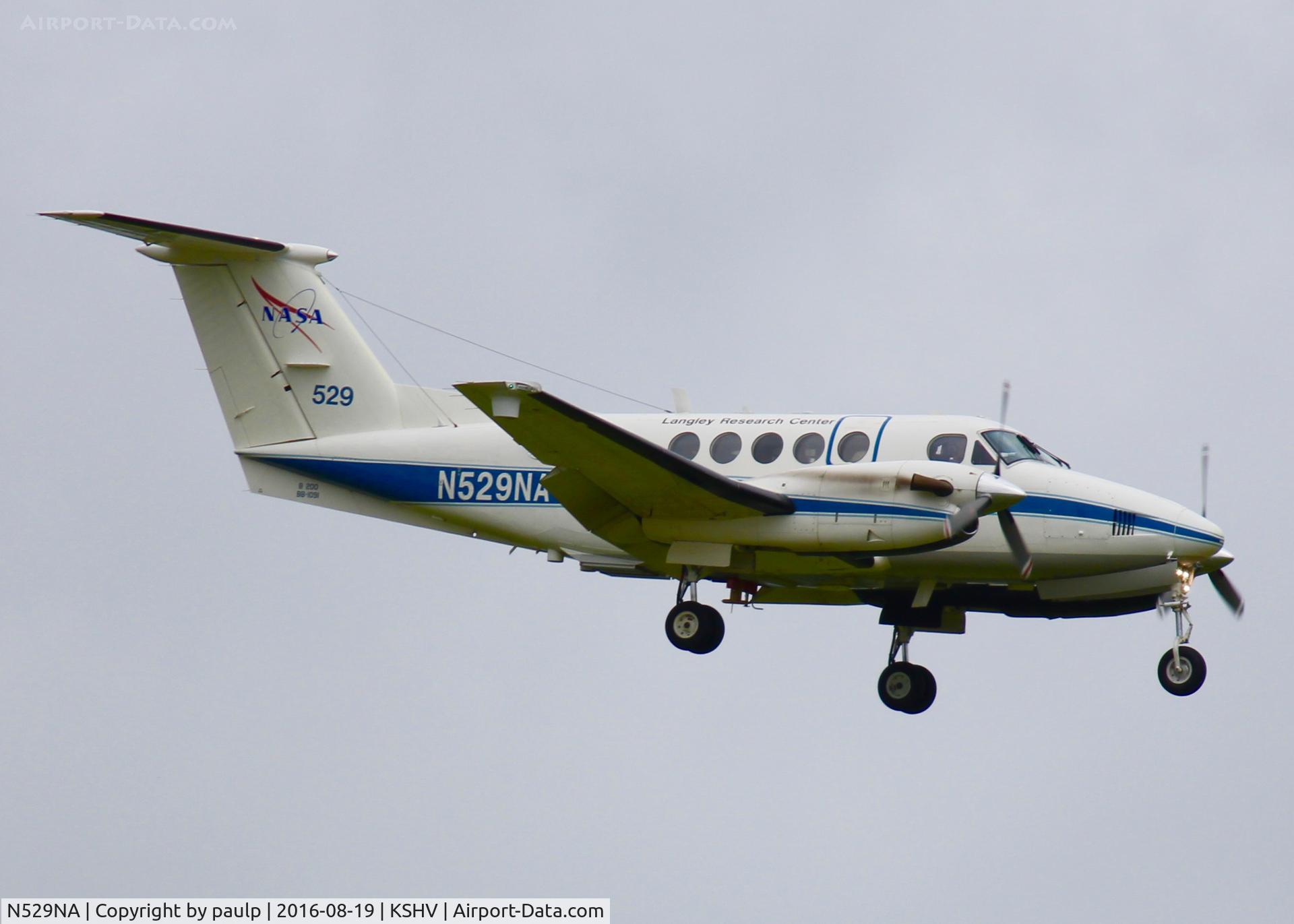 N529NA, 1982 Beech 200 Super King Air C/N BB-1091, At Shreveport Regional.
