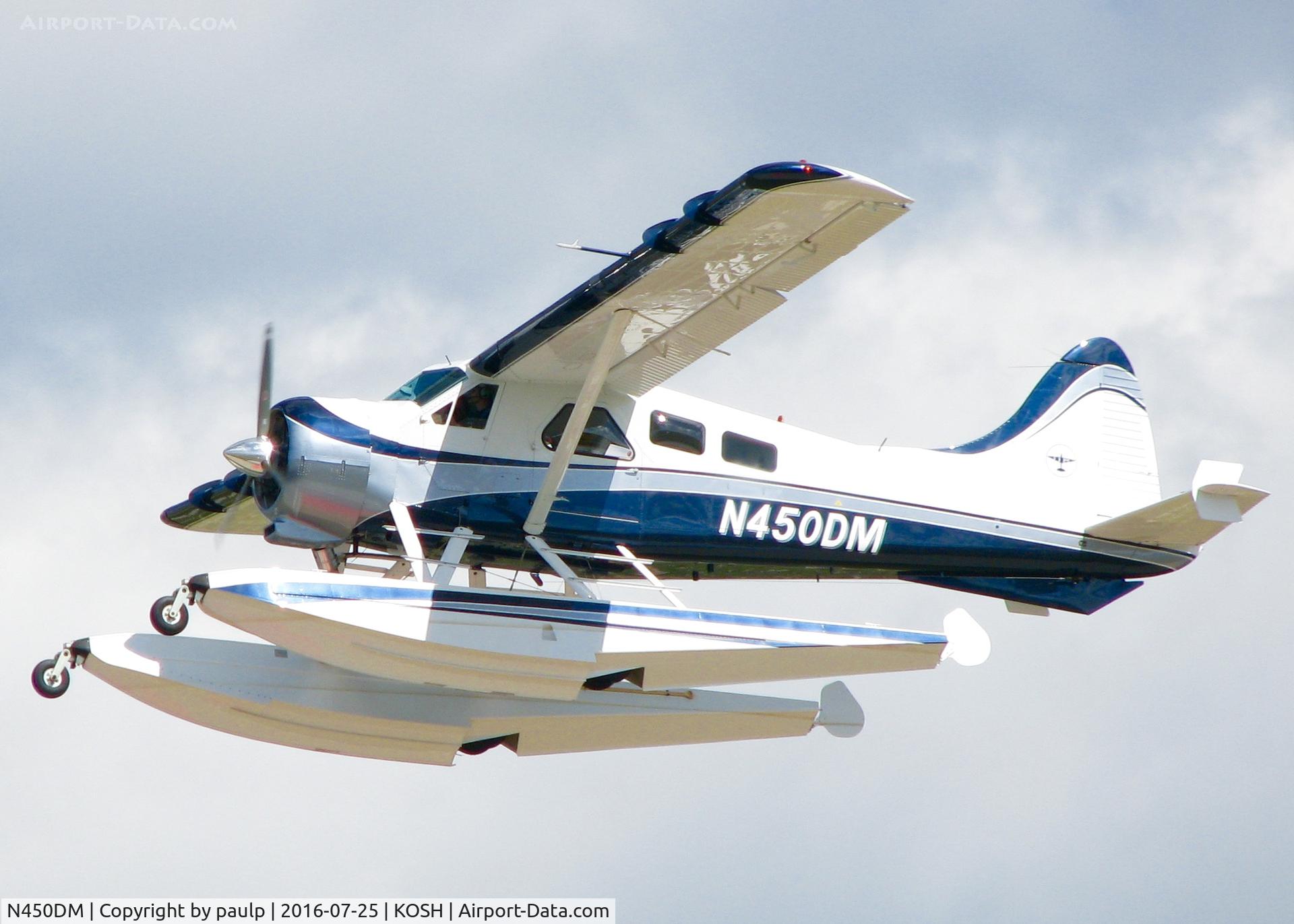 N450DM, 1953 De Havilland Canada DHC-2 Beaver Mk.1 C/N 577, AirVenture 2016.
