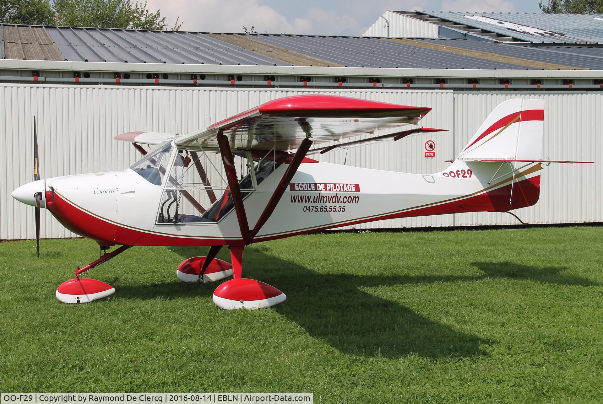 OO-F29, 2006 Aeropro Eurofox C/N 19809, At Liernu.