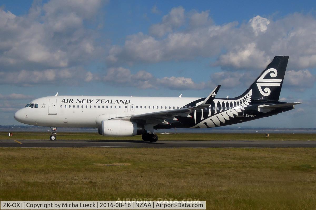 ZK-OXI, 2015 Airbus A320-232 C/N 6533, At Auckland