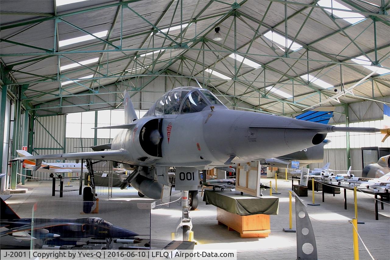 J-2001, Dassault Mirage IIIDS C/N 227F/BS1, Dassault Mirage IIIDS, Musée Européen de l'Aviation de Chasse, Montélimar-Ancône airfield (LFLQ)