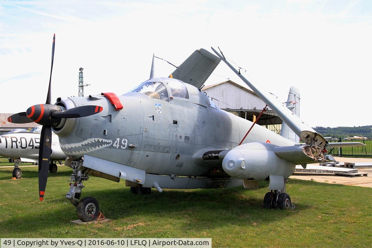 49, Breguet Br.1050 Alize C/N 49, Breguet Br.1050 Alizé, Musée Européen de l'Aviation de Chasse, Montélimar-Ancône airfield (LFLQ)
