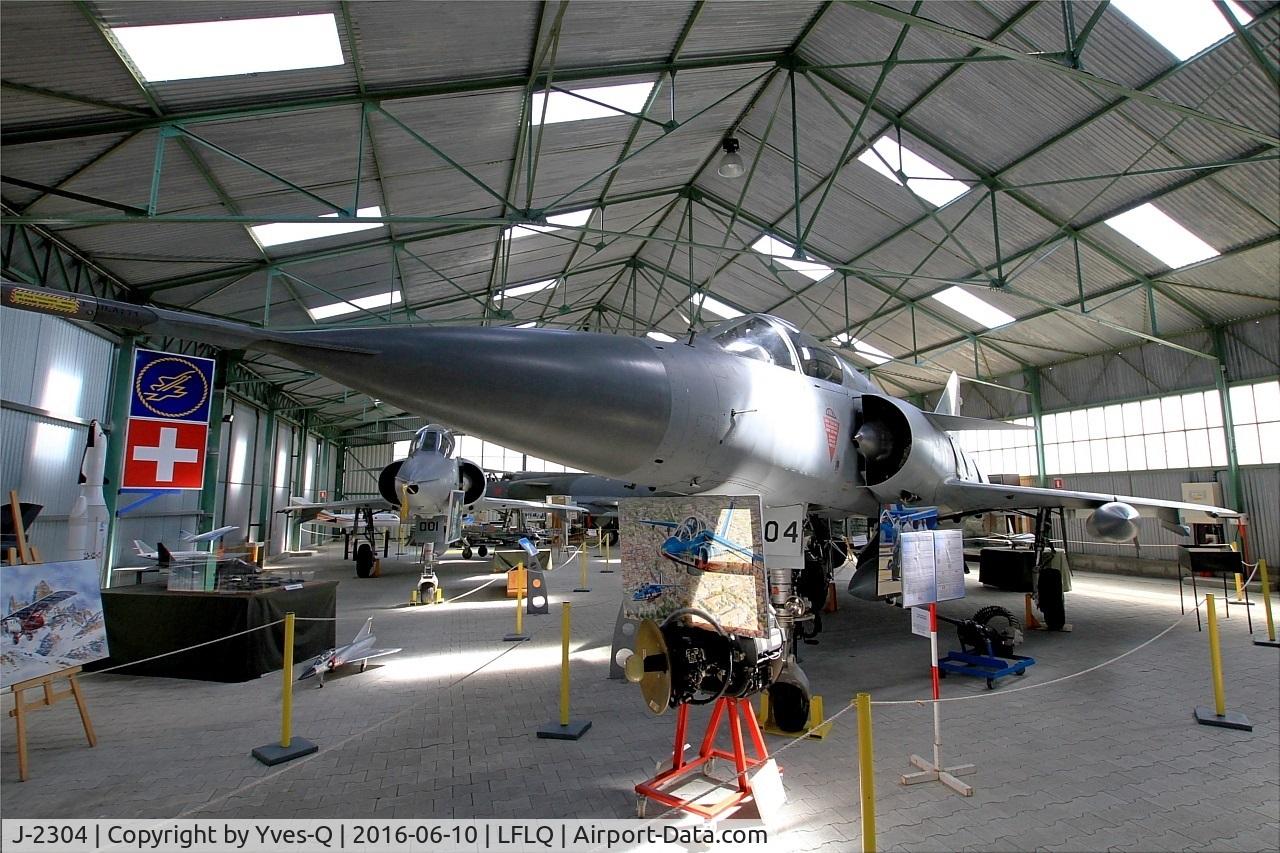 J-2304, Dassault (F+W Emmen) Mirage IIIS C/N 17-26-101/994, Dassault (F+W Emmen) Mirage IIIS, Musée Européen de l'Aviation de Chasse, Montélimar-Ancône airfield (LFLQ)