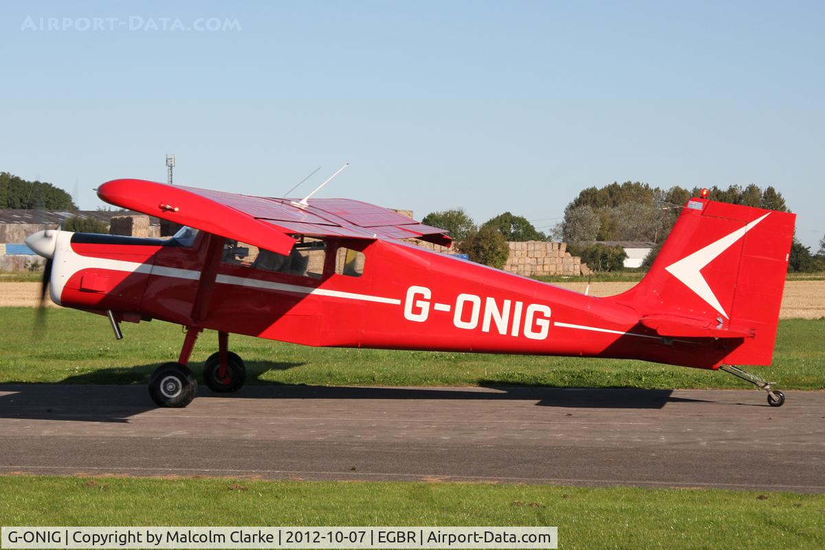 G-ONIG, 2003 Murphy Elite C/N PFA 232-14042, Murphy Elite, Hibernation Fly-In, The Real Aeroplane Company, Breighton Airfield, October 7th 2012.