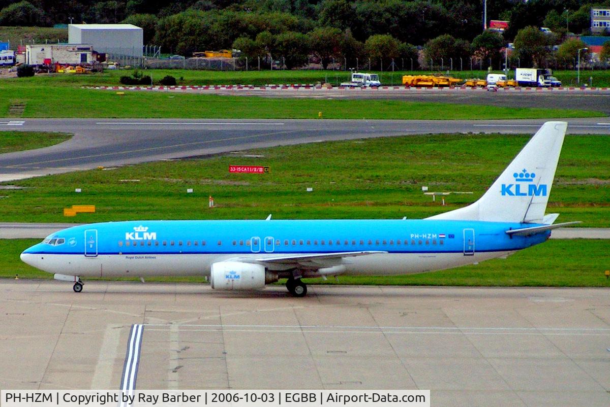 PH-HZM, 2001 Boeing 737-8K2 C/N 30392, Boeing 737-8K2 [30392] (KLM Royal Dutch Airlines) Birmingham Int'l~G 03/10/2006