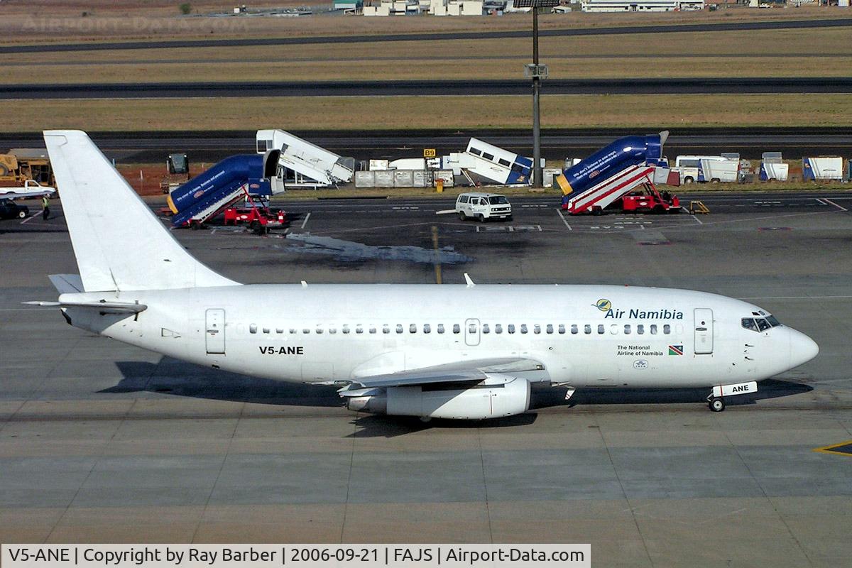V5-ANE, 1980 Boeing 737-236 C/N 21805, Boeing 737-236 [21805] (Air Namibia) Johannesburg Int~ZS 21/09/2006