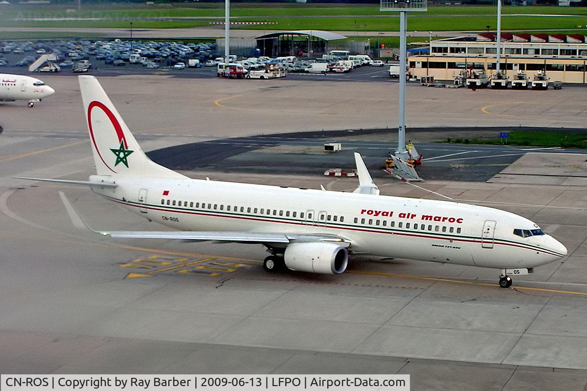 CN-ROS, 2008 Boeing 737-8B6 C/N 37718, Boeing 737-8B6 [37718] (Royal Air Maroc) Paris-Orly~F 13/06/2009