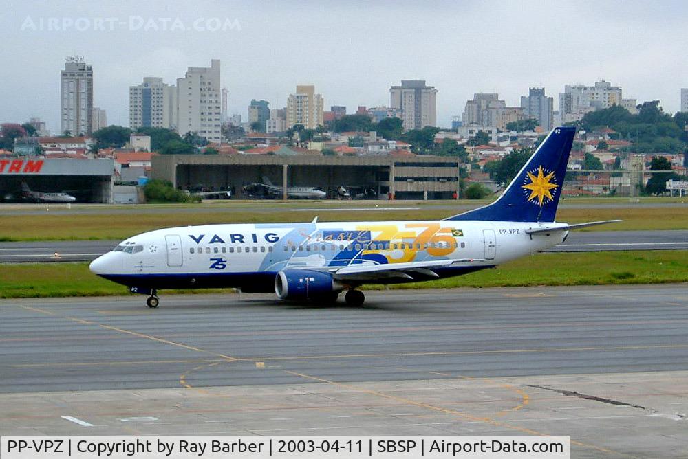 PP-VPZ, 1998 Boeing 737-3S3 C/N 29245, Boeing 737-3S3 [29245] (VARIG) Sao Paulo-Congonhas~PP 11/04/2003