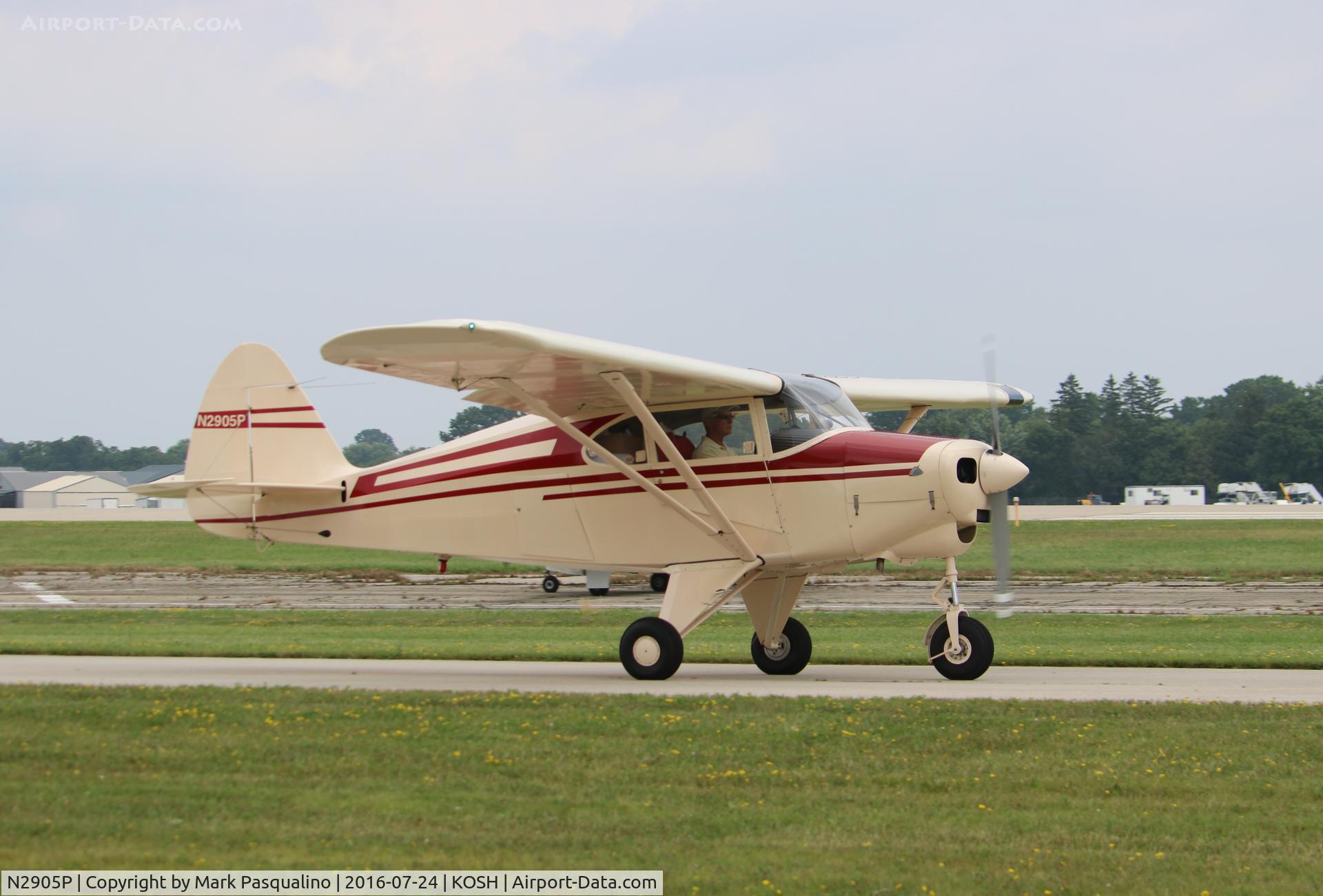 N2905P, 1955 Piper PA-22-150 Tri-Pacer C/N 22-3172, Piper PA-22-150