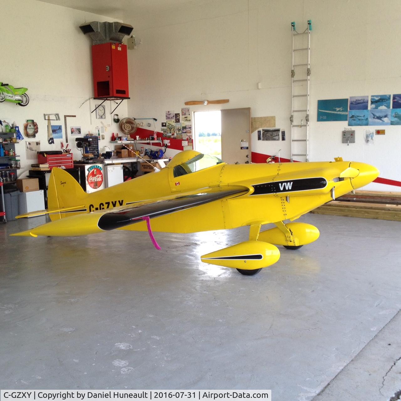 C-GZXY, 2002 Monnett Sonerai I C/N 00451, Hangar CSD3
