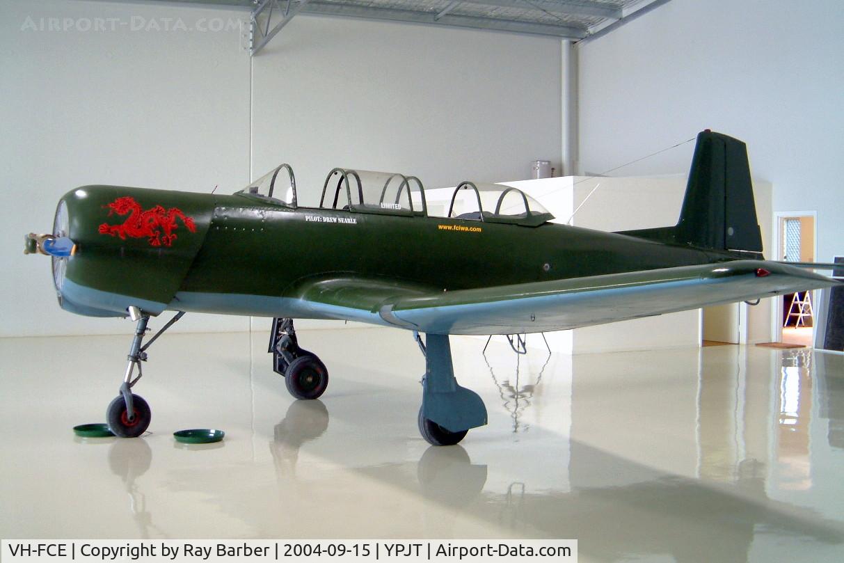 VH-FCE, 1983 Nanchang CJ-6A C/N 3932014, Nanchang CJ-6A [3932014] (Fighter Combat International) Perth-Jandakot~VH 15/09/2004