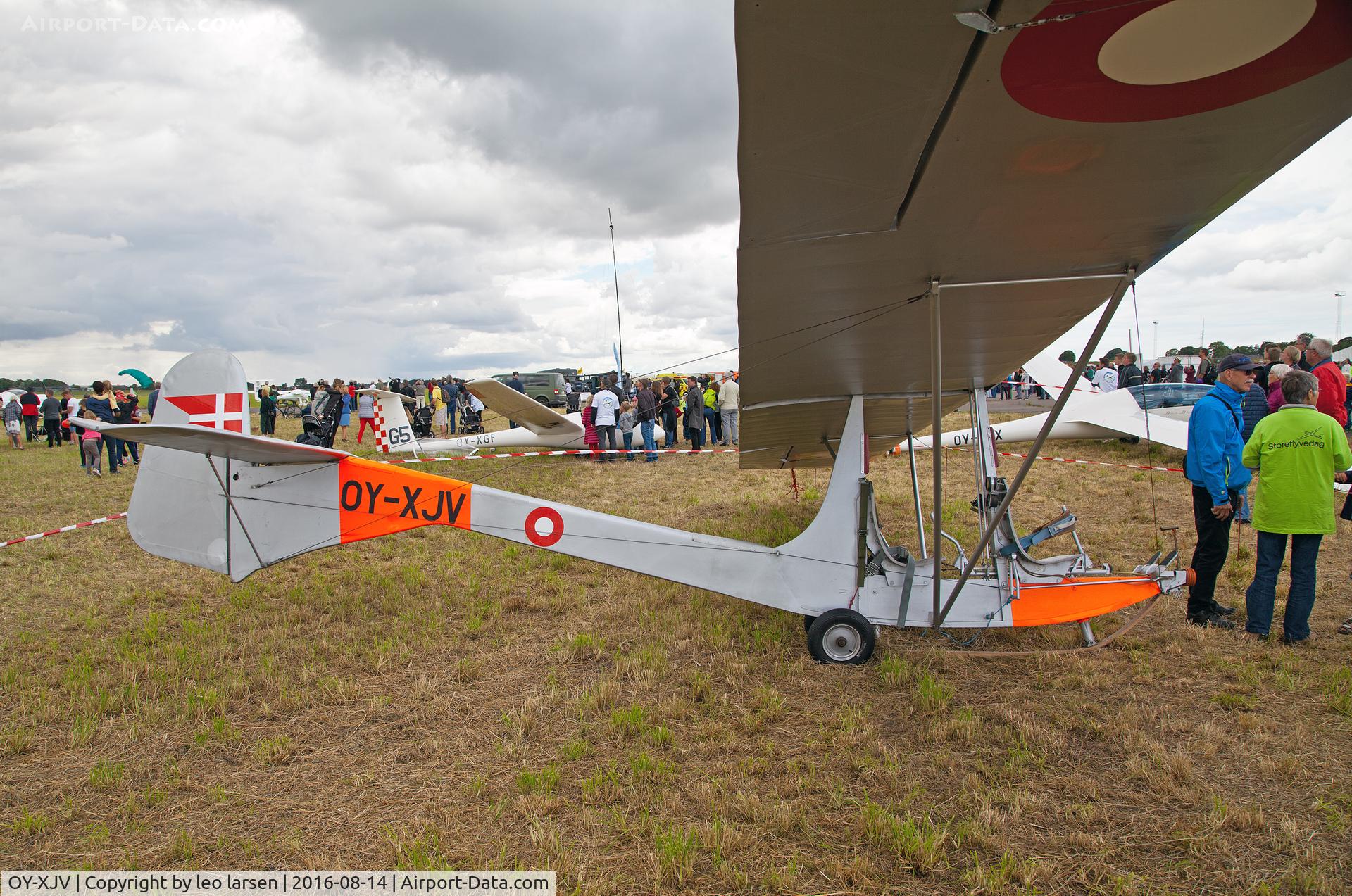 OY-XJV, 1952 Dansk Aero A/S 2 G C/N Z-923, Vaerloese 14.8.16