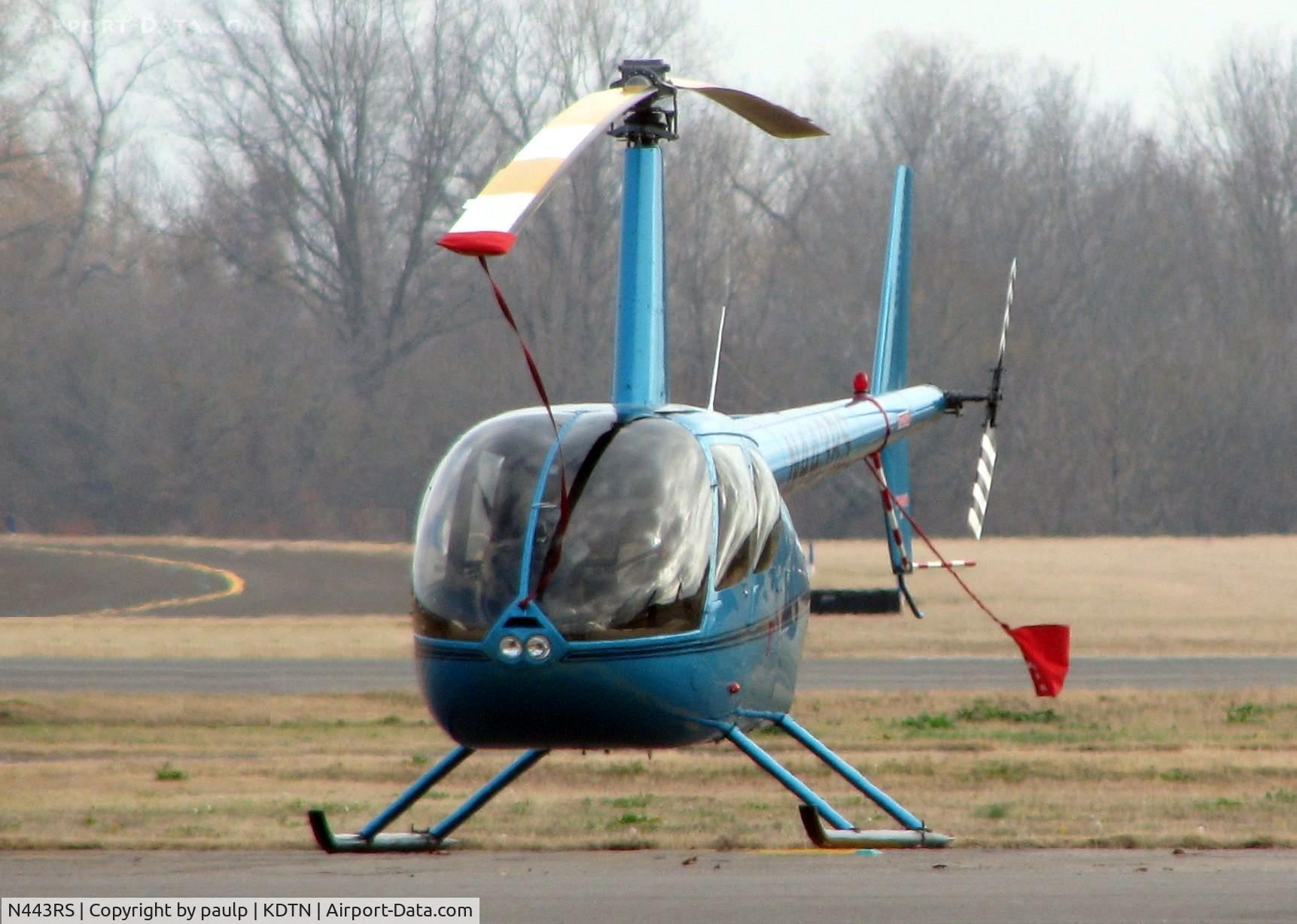 N443RS, 2007 Robinson R44 II C/N 11839, At Downtown Shreveport.