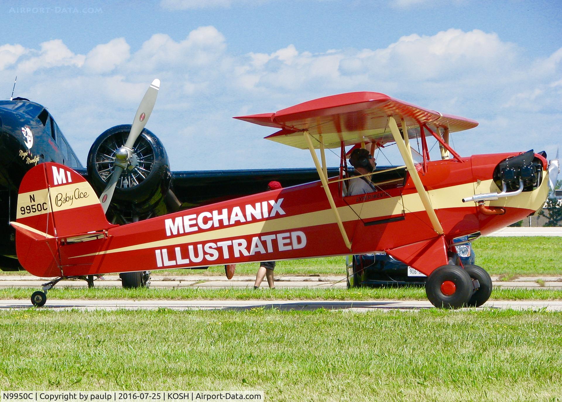 N9950C, 2014 Corben Baby Ace C/N 102C, AirVenture 2016.