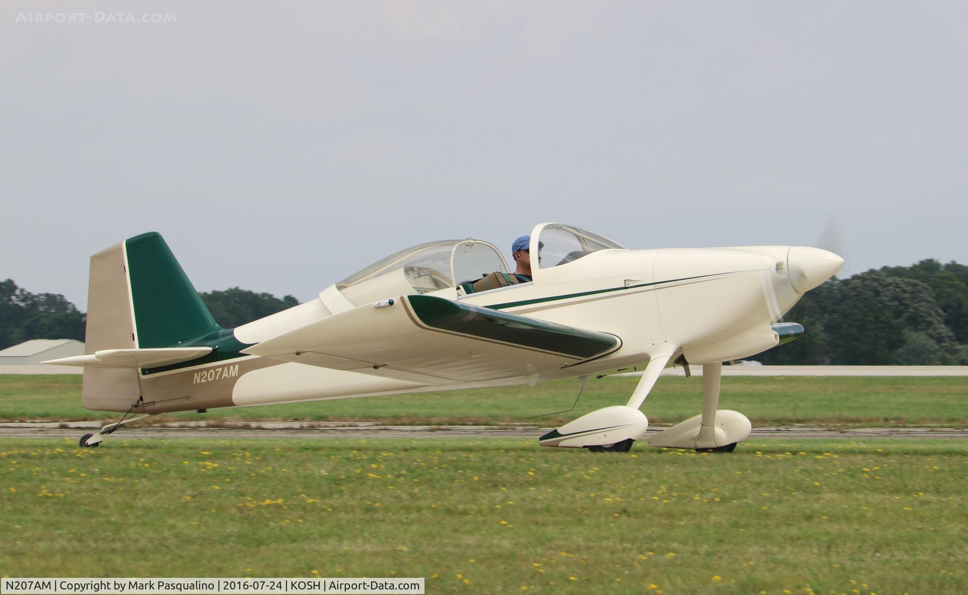 N207AM, 2000 Vans RV-6 C/N 23157, Vans RV-6