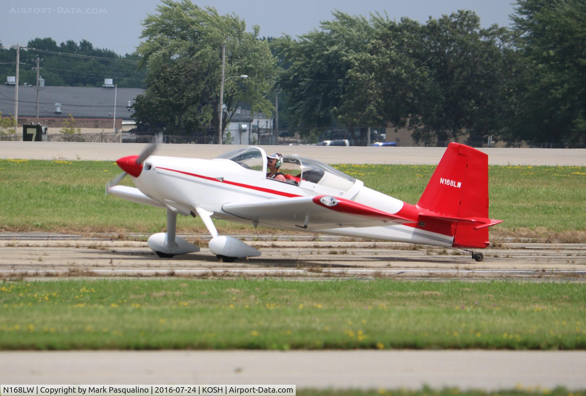 N168LW, 2014 Vans RV-7 C/N 73916, Vans RV-7