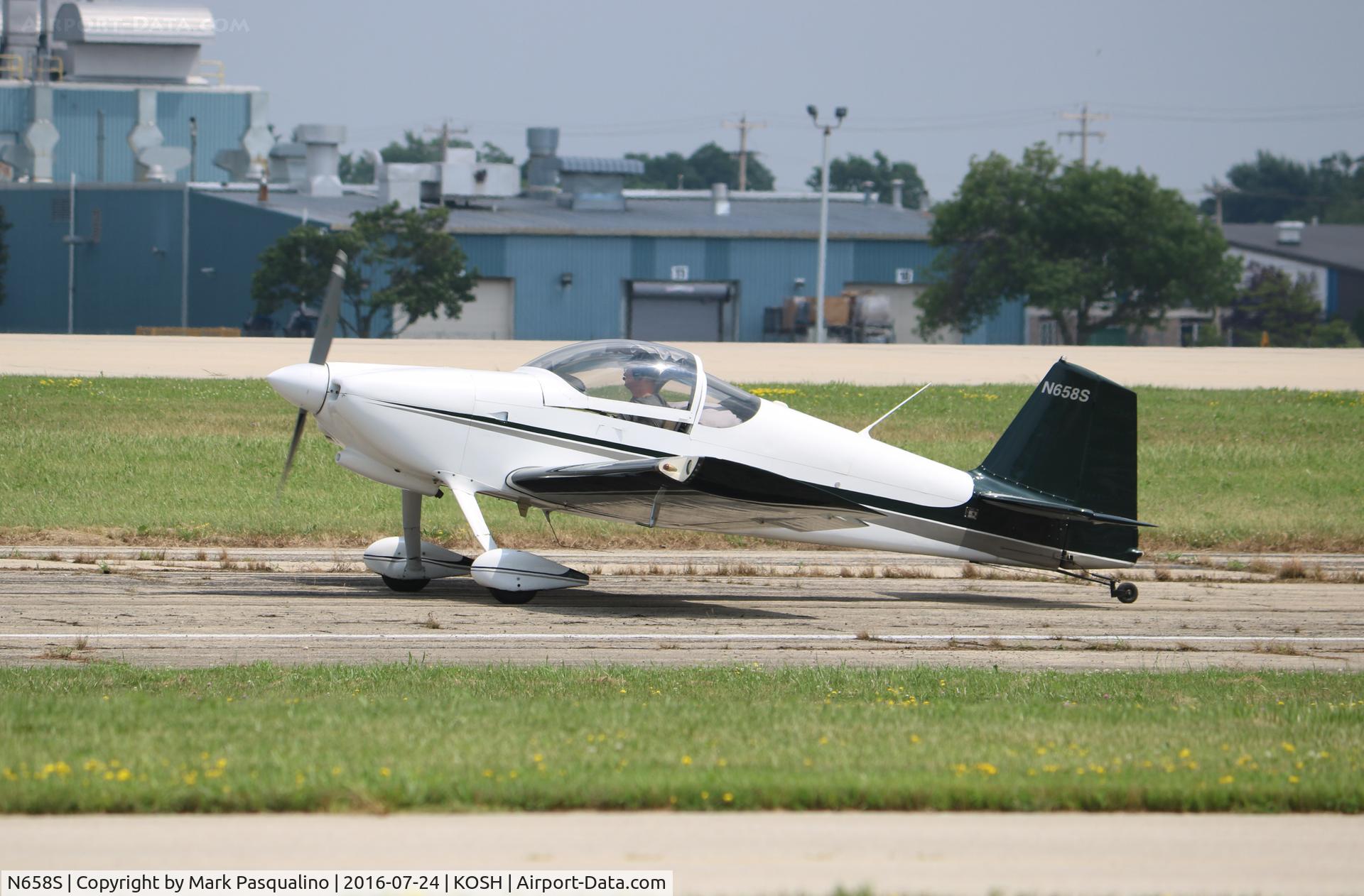 N658S, 1997 Vans RV-6 C/N 24037, Vans RV-6