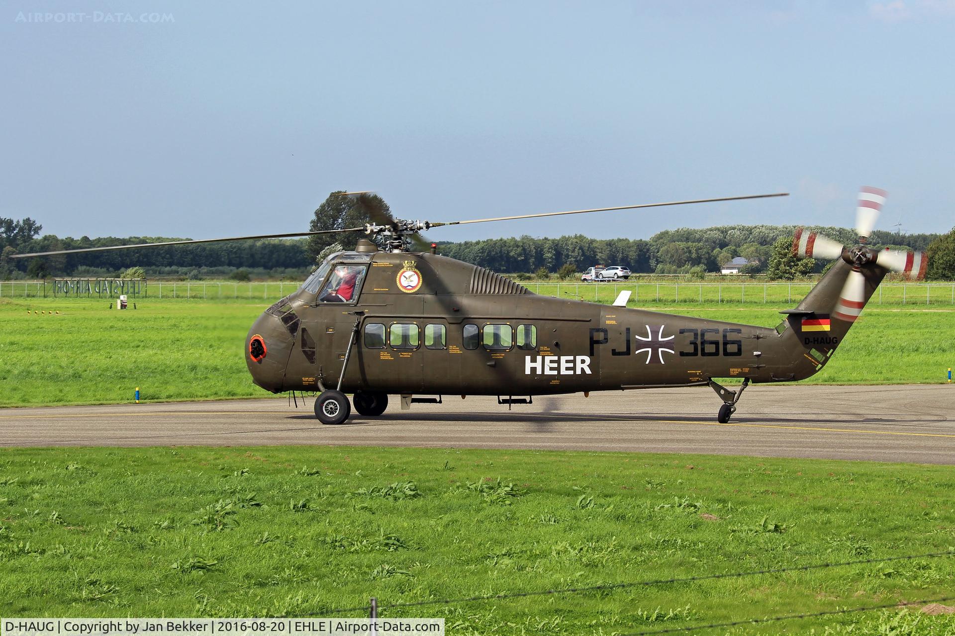D-HAUG, Sikorsky S-58C C/N 58-0836, Lelystad Airport