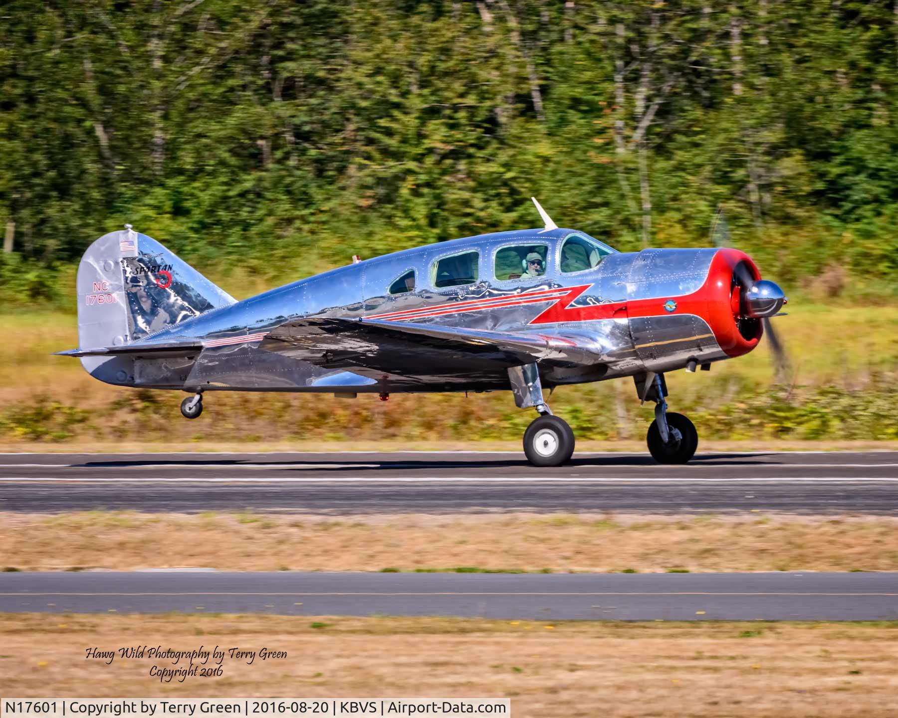 N17601, 1937 Spartan 7W Executive C/N 6, Heritage Flight Museum