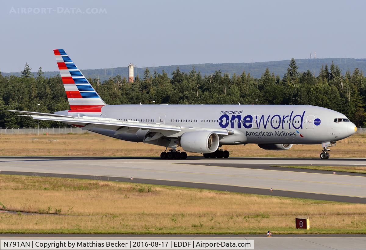 N791AN, 2000 Boeing 777-223/ER C/N 30254, N791AN