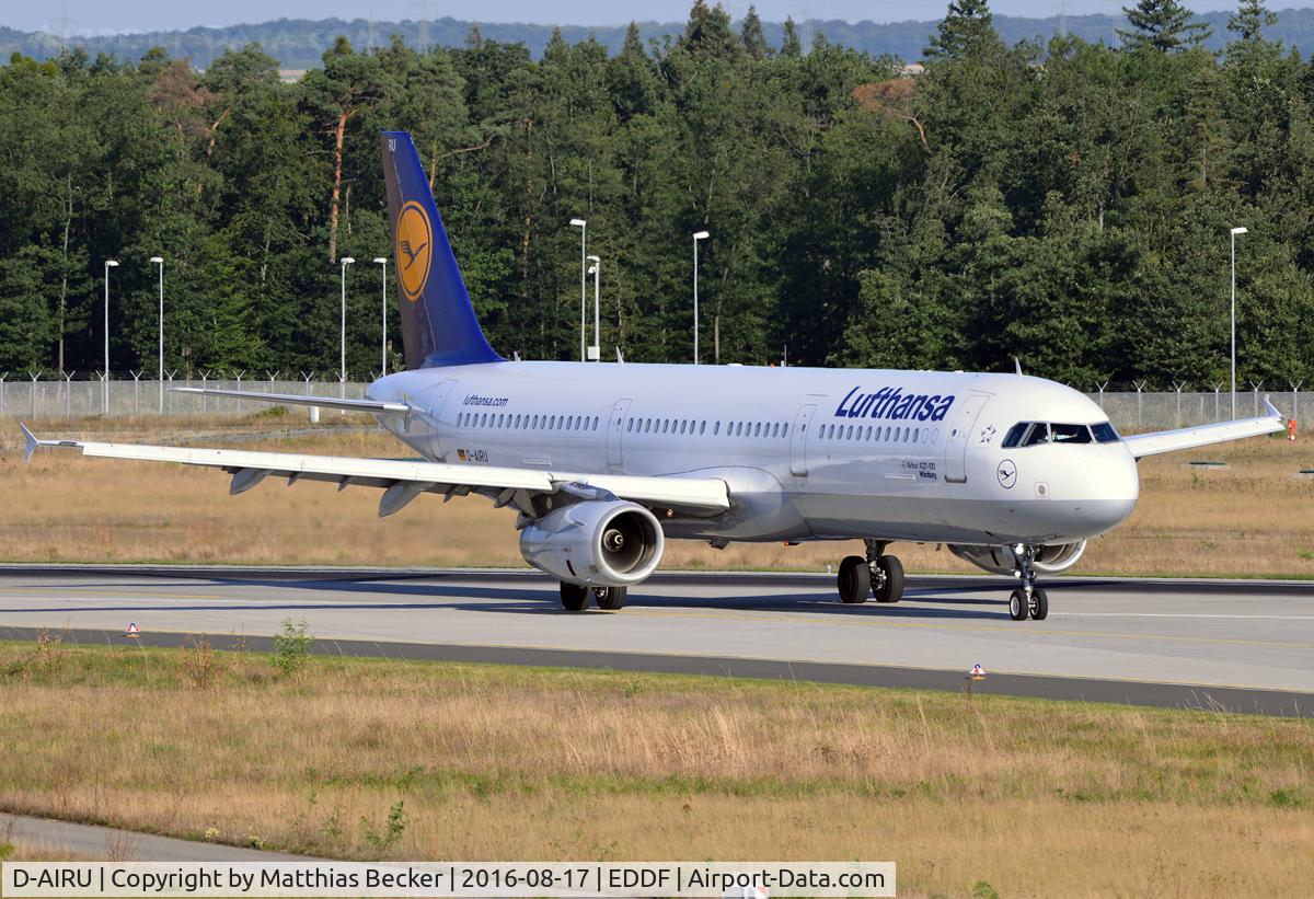 D-AIRU, 1997 Airbus A321-131 C/N 692, D-AIRU