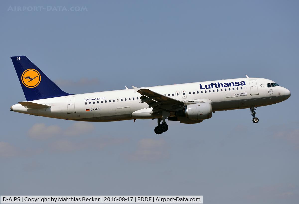 D-AIPS, 1990 Airbus A320-211 C/N 0116, D-AIPS