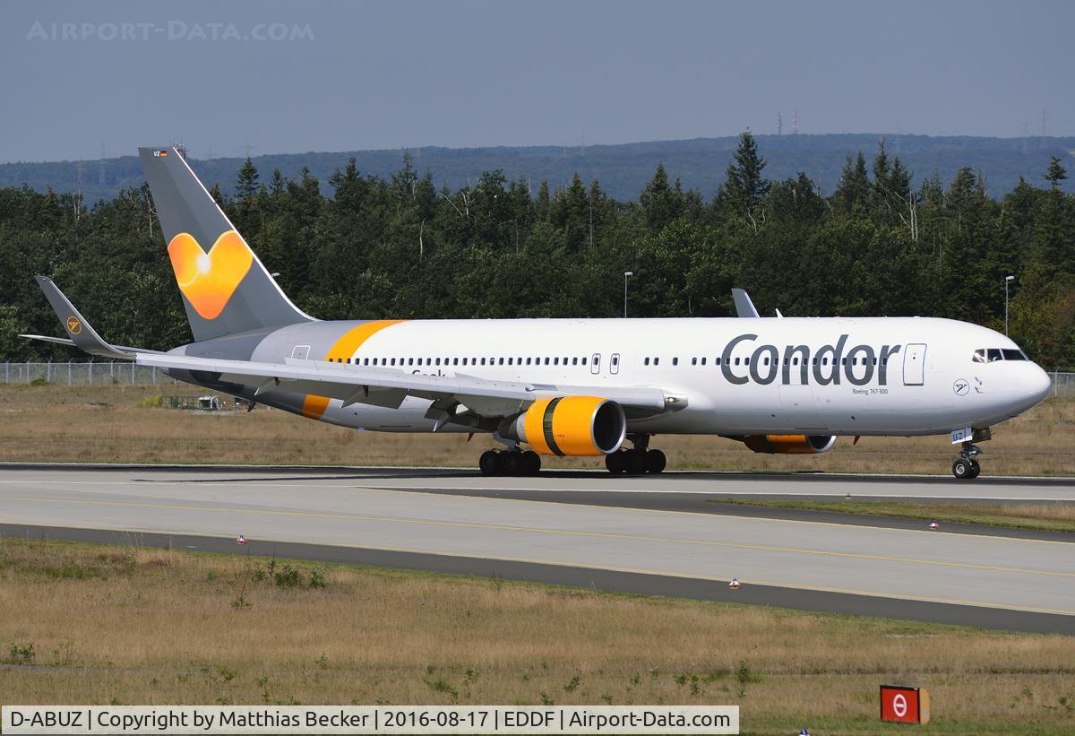 D-ABUZ, 1991 Boeing 767-330/ER C/N 25209, D-ABUZ
