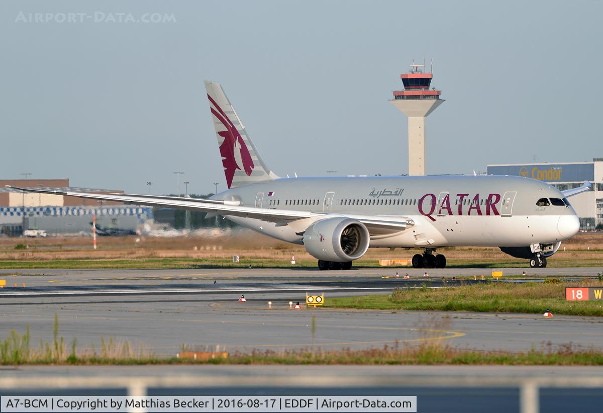 A7-BCM, 2014 Boeing 787-8 Dreamliner C/N 38331, A7-BCM