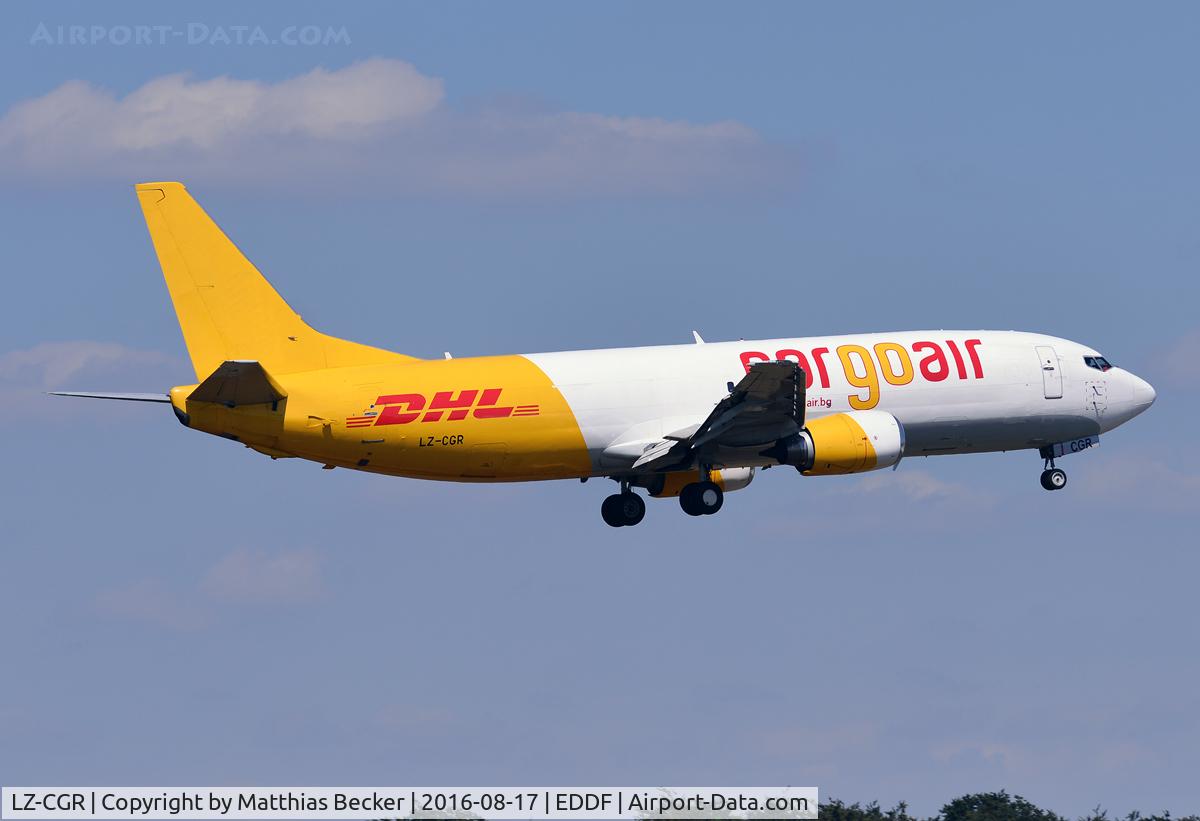 LZ-CGR, 1989 Boeing 737-448SF C/N 24474, LZ-CGR