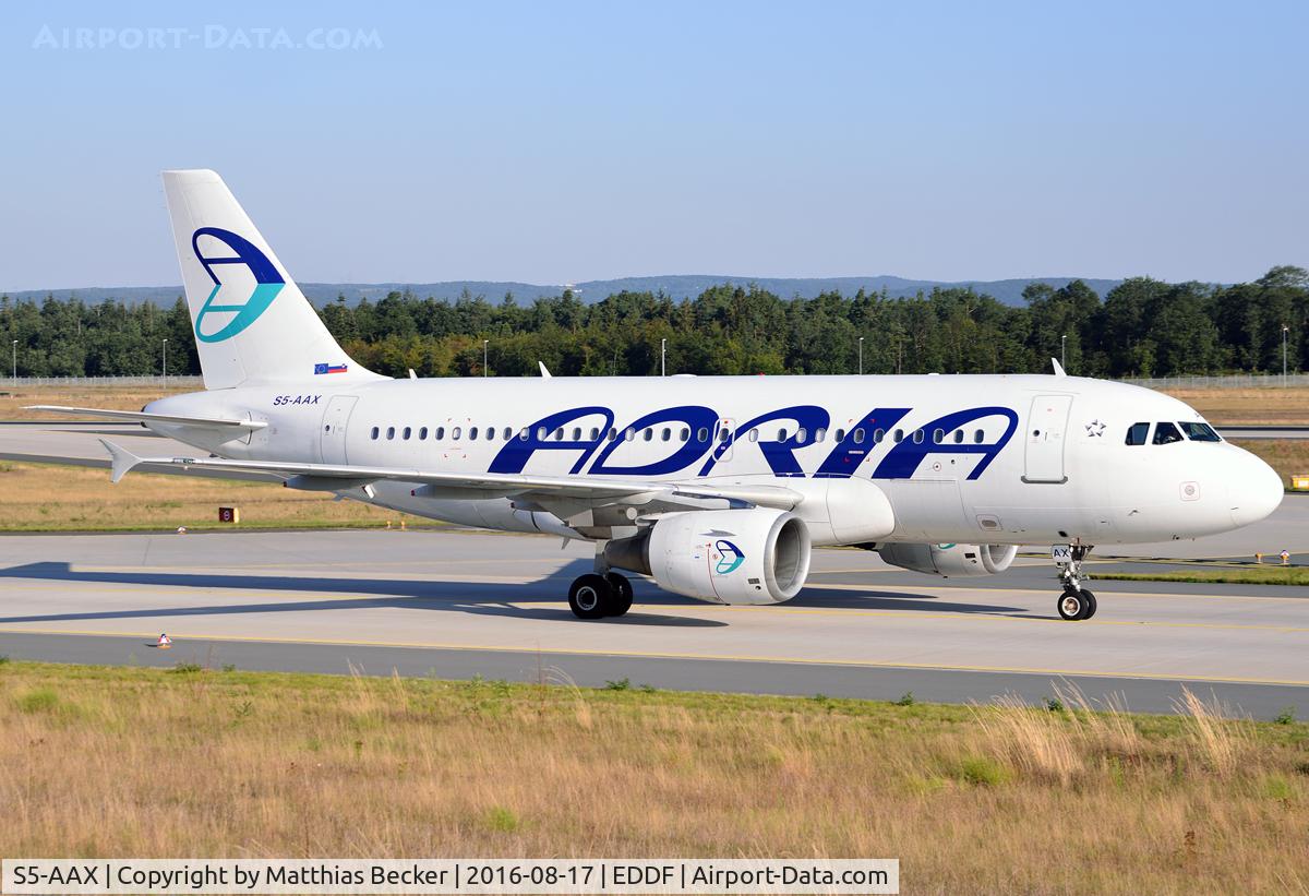 S5-AAX, 1999 Airbus A319-111 C/N 1000, S5-AAX