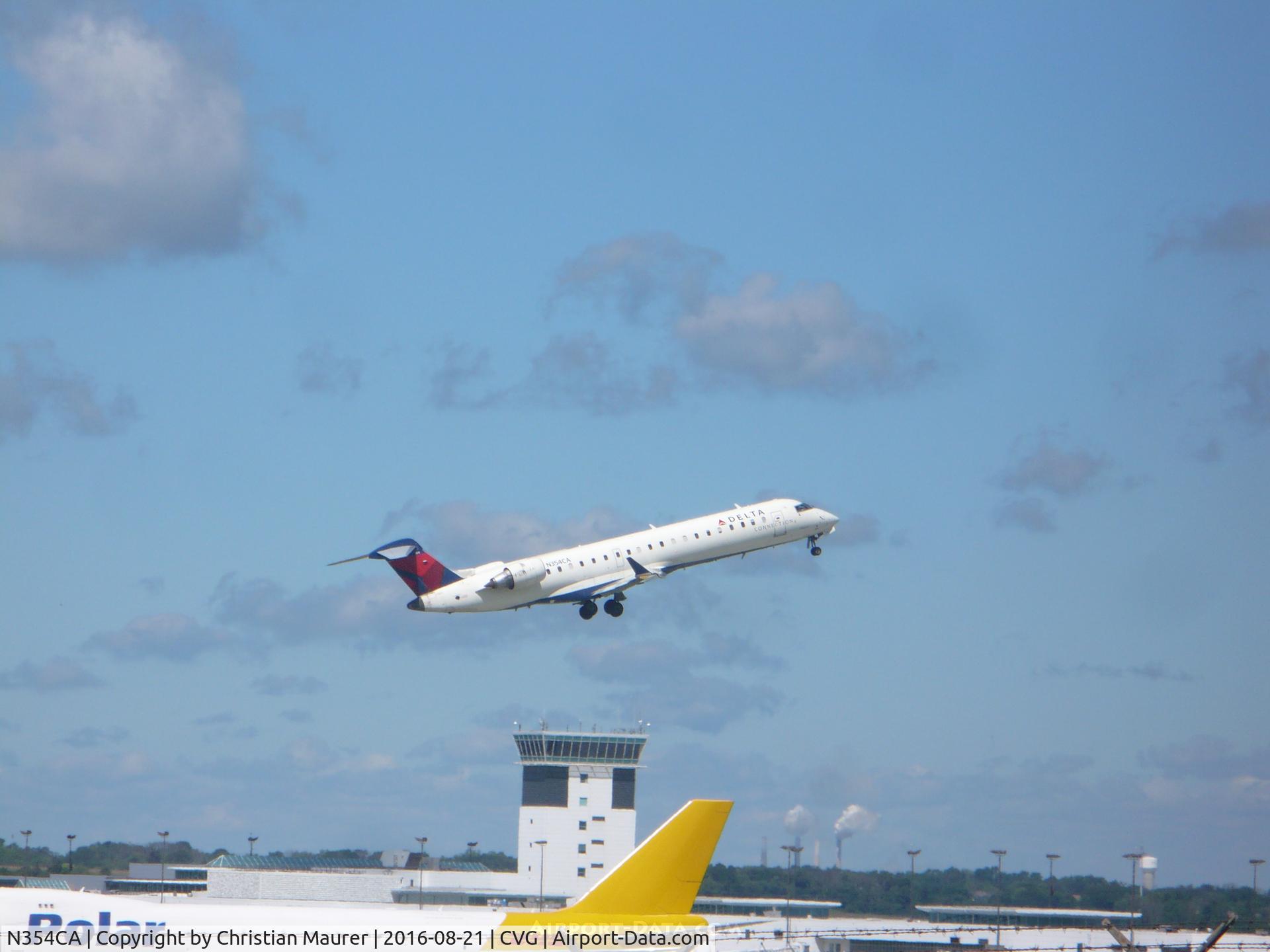 N354CA, 2002 Bombardier CRJ-701ER (CL-600-2C10) Regional Jet C/N 10064, Ex Comair CRJ700