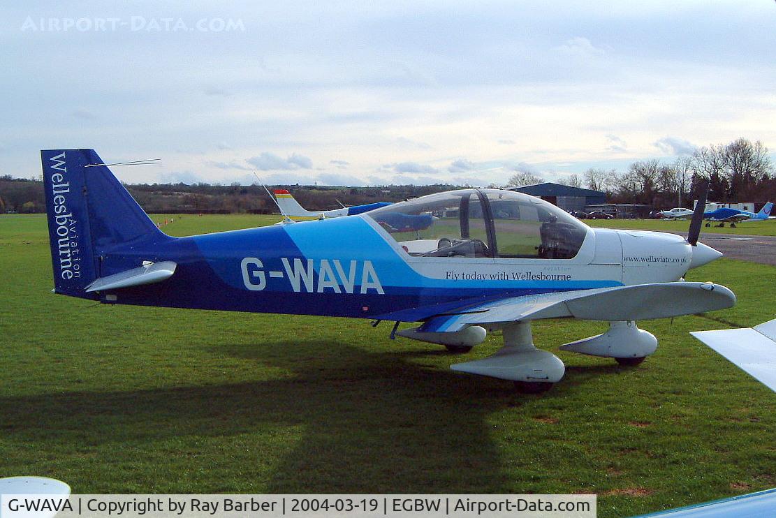 G-WAVA, 2000 Robin HR-200-120B C/N 352, Robin HR.200/120B Ecole [352] [Wellsbourne Aviation) Wellesbourne Mountford~G 19/03/2004