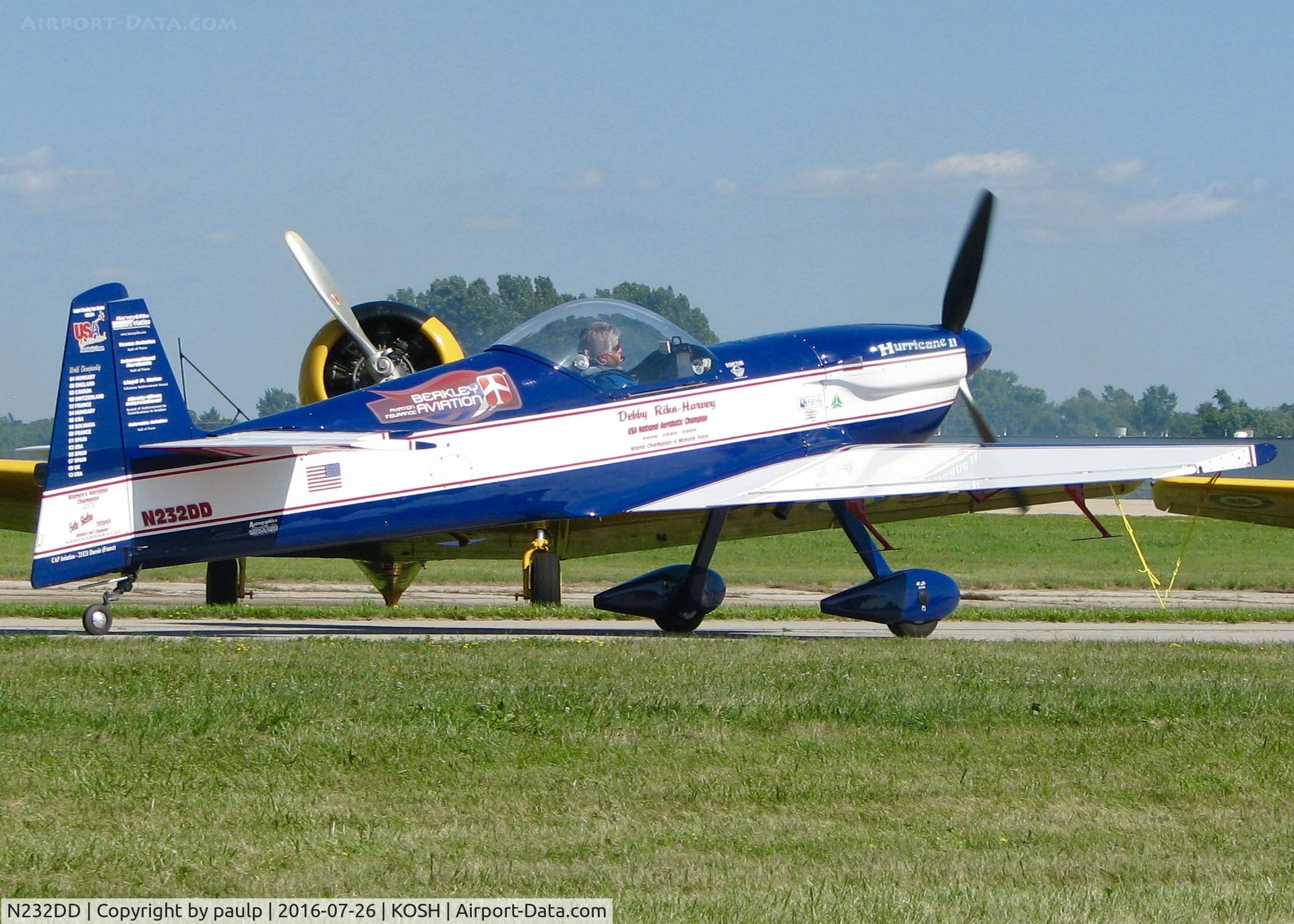 N232DD, 2000 Mudry CAP-232 C/N 24, AirVenture 2016.