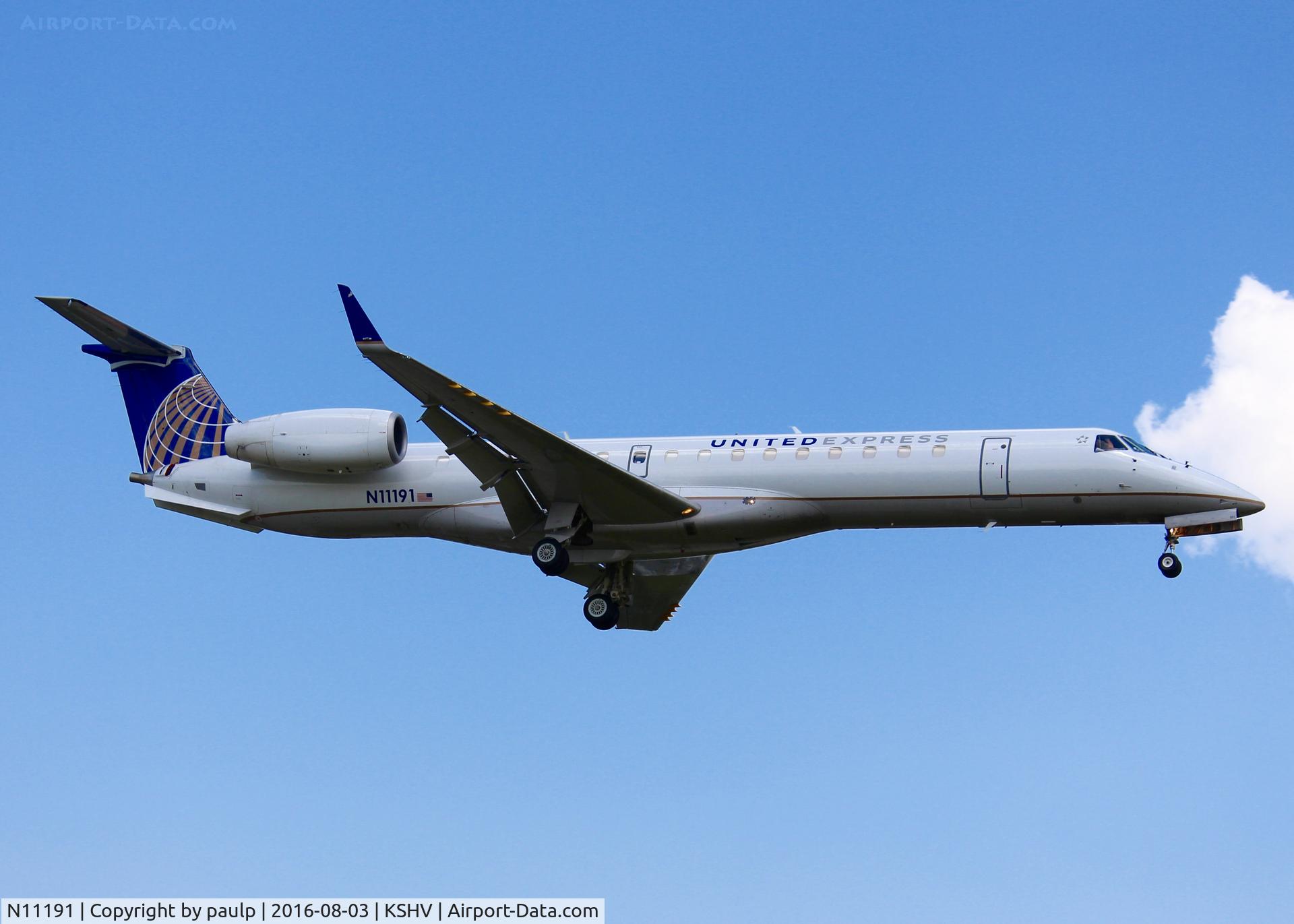 N11191, 2005 Embraer ERJ-145XR (EMB-145XR) C/N 14500935, At Shreveport Regional.