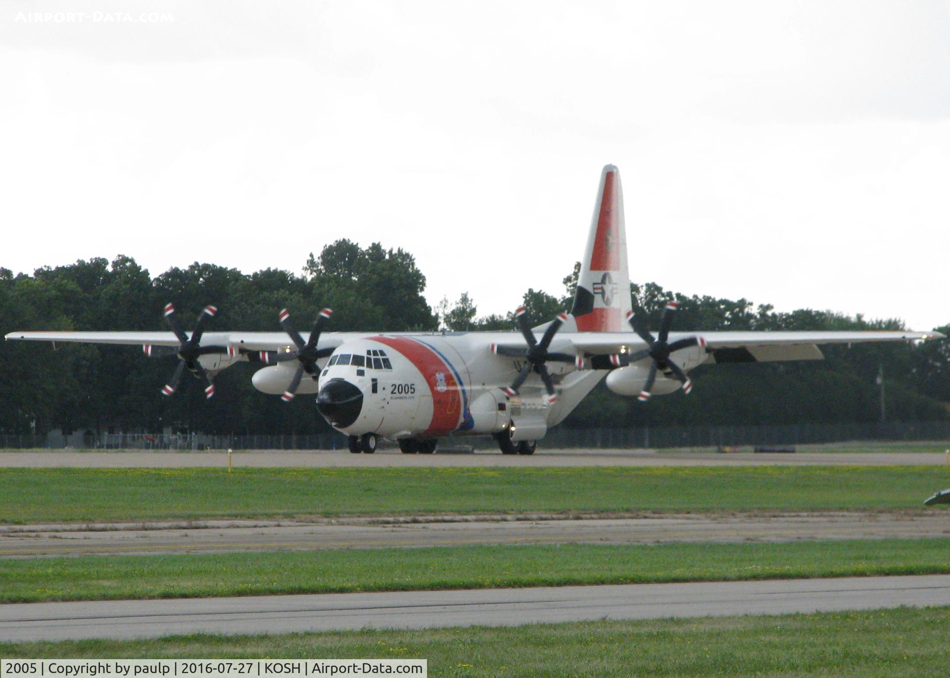 2005, 2003 Lockheed Martin HC-130J Hercules C/N 382-5541, AirVenture 2016.