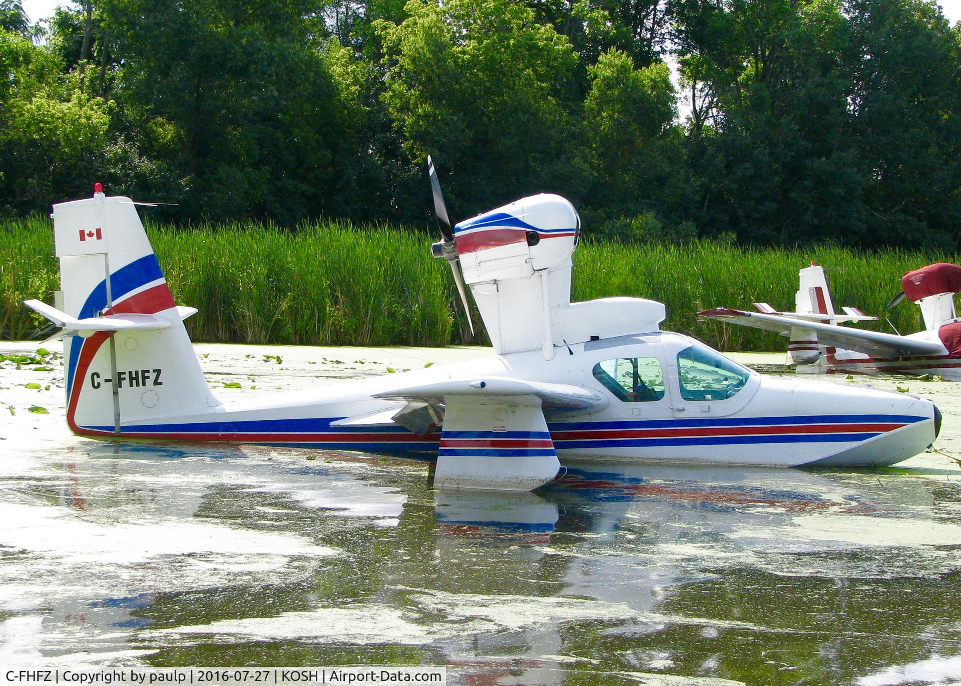 C-FHFZ, 1973 Lake LA-4-200 Buccaneer C/N 580, AirVenture 2016.