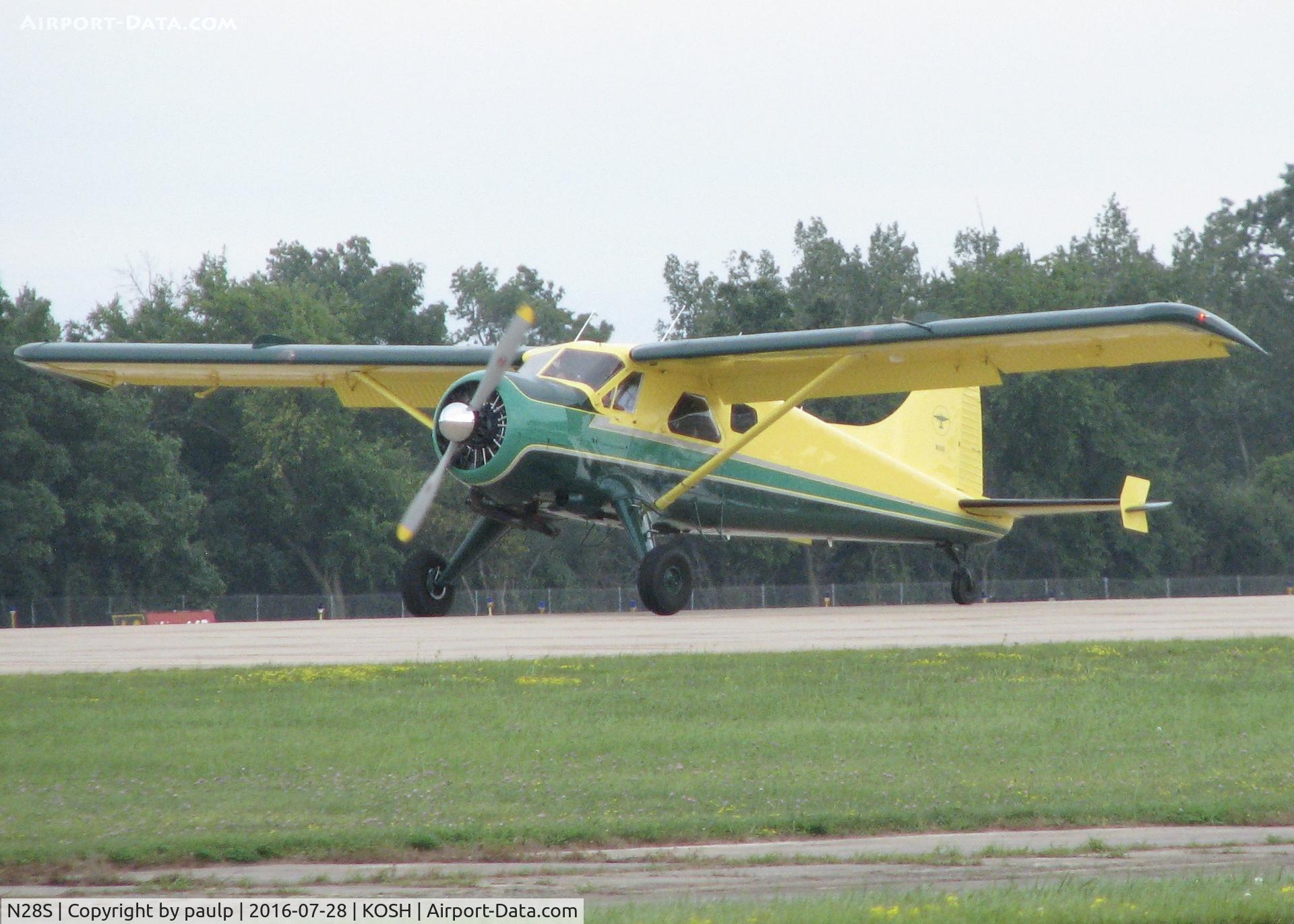 N28S, 1955 De Havilland Canada DHC-2 Beaver Mk.I (L20A) C/N 855, AirVenture 2016.