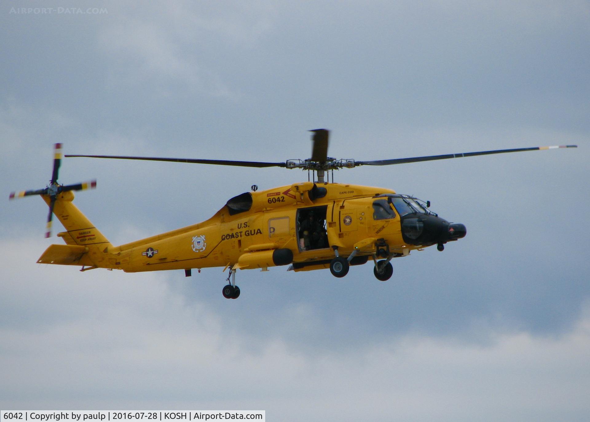 6042, Sikorsky HH-60J Jayhawk C/N 70.2283, AirVenture 2016.