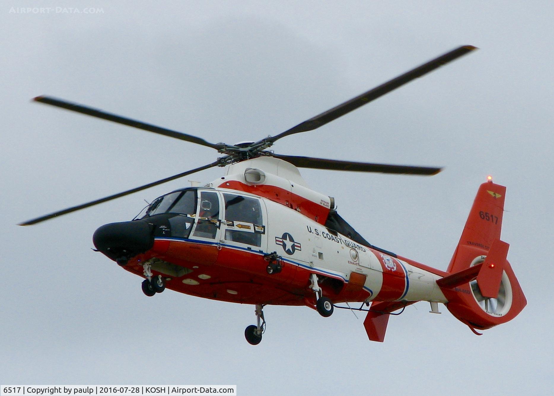 6517, 2004 Aérospatiale HH-65B Dolphin C/N 6137, AirVenture 2016.