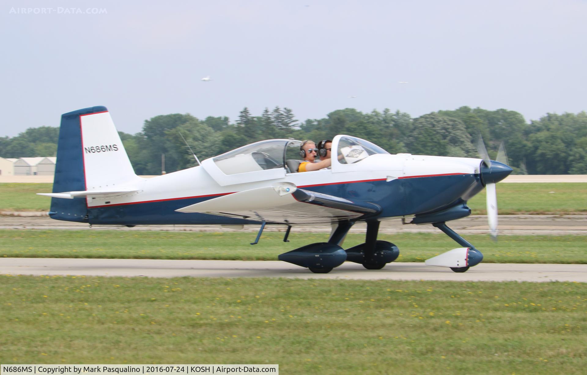 N686MS, 2001 Vans RV-6A C/N 25708, Vans RV-6A
