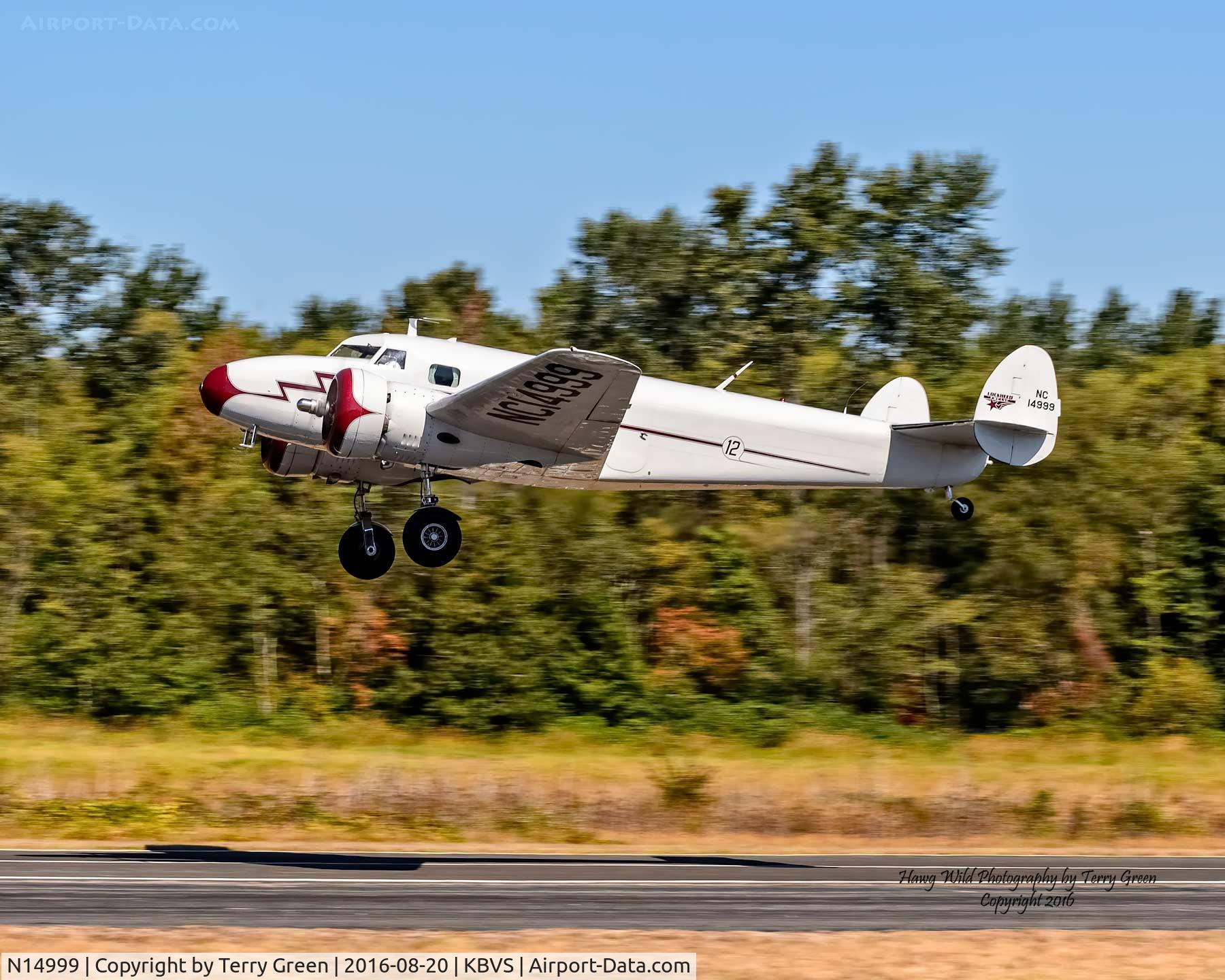 N14999, 1938 Lockheed 12A Electra Junior C/N 1252, Heritage Flight Museum