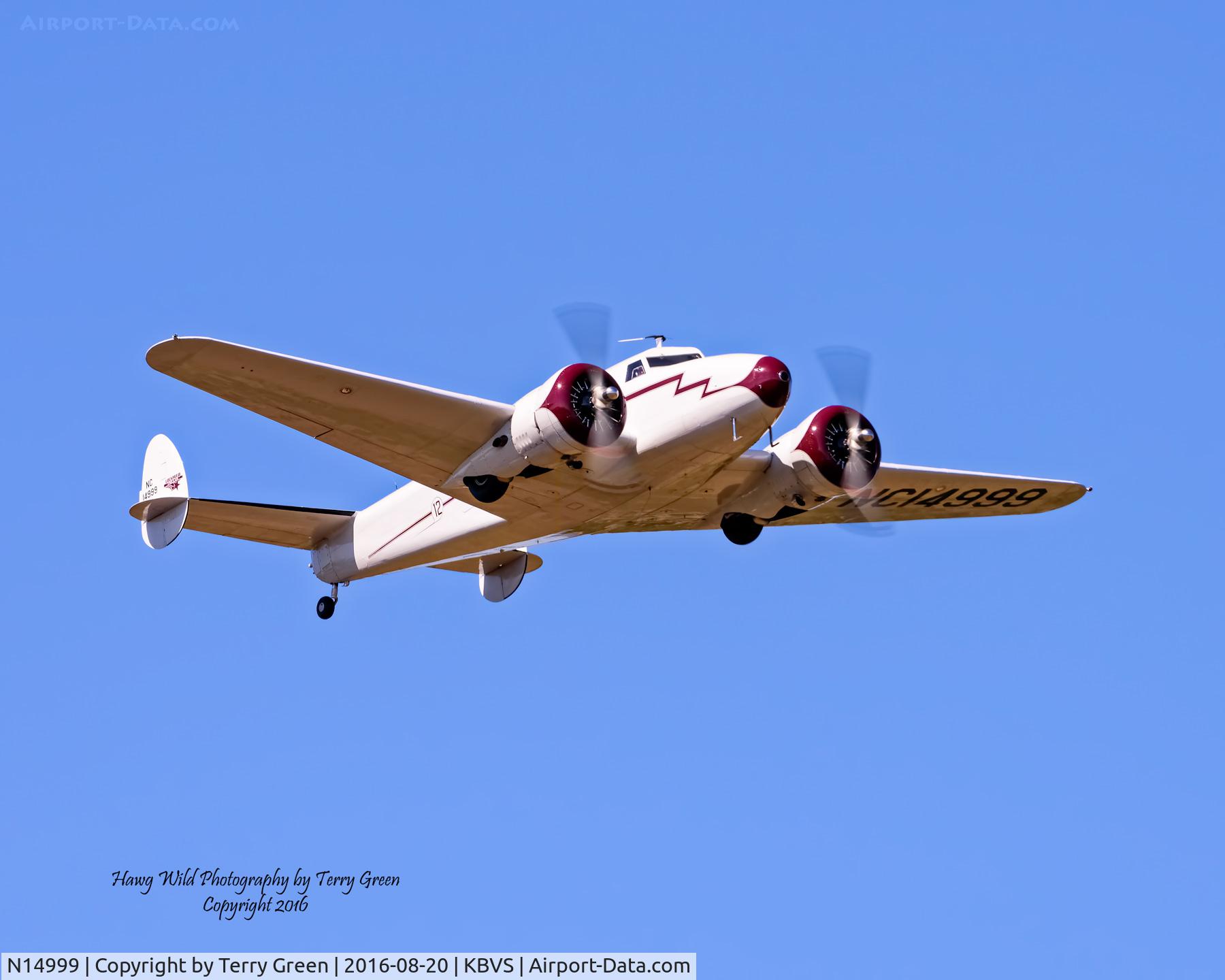 N14999, 1938 Lockheed 12A Electra Junior C/N 1252, Heritage Flight Museum