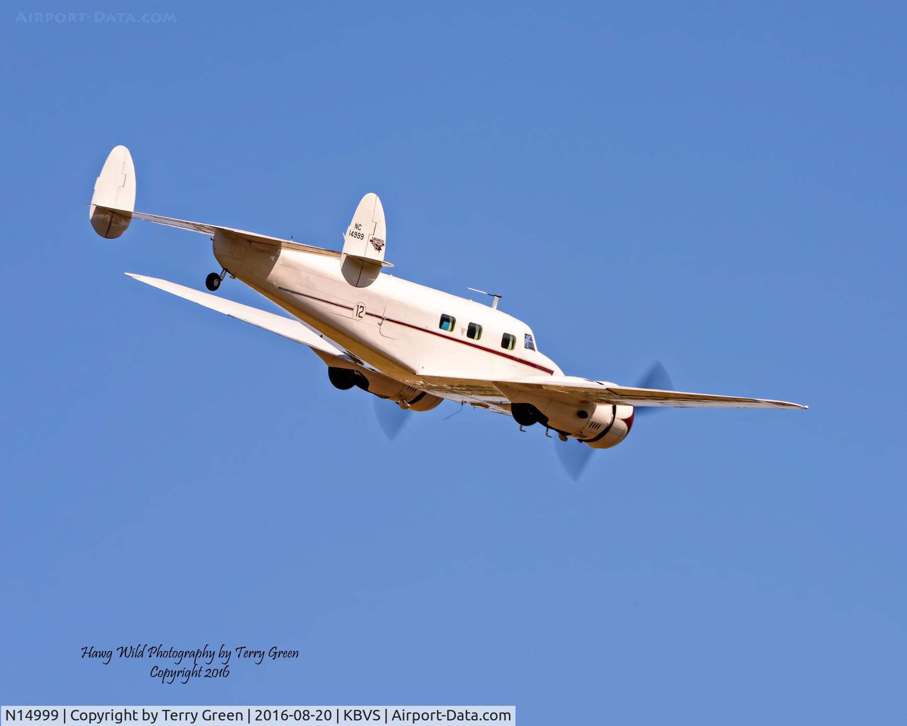 N14999, 1938 Lockheed 12A Electra Junior C/N 1252, Heritage Flight Museum
