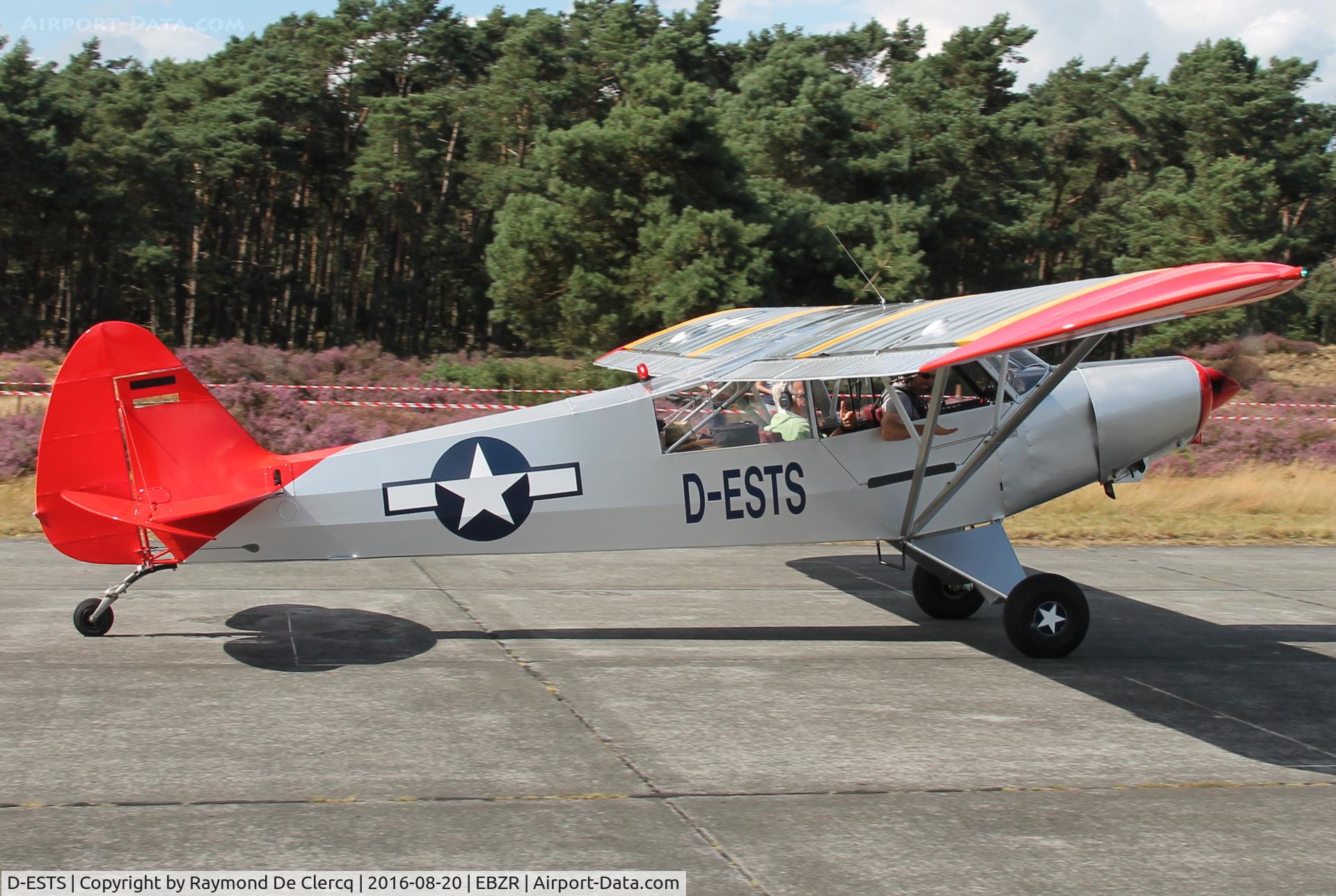 D-ESTS, 1962 Piper PA-18-150 Super Cub Super Cub C/N 18-7893, Zoersel fly in.