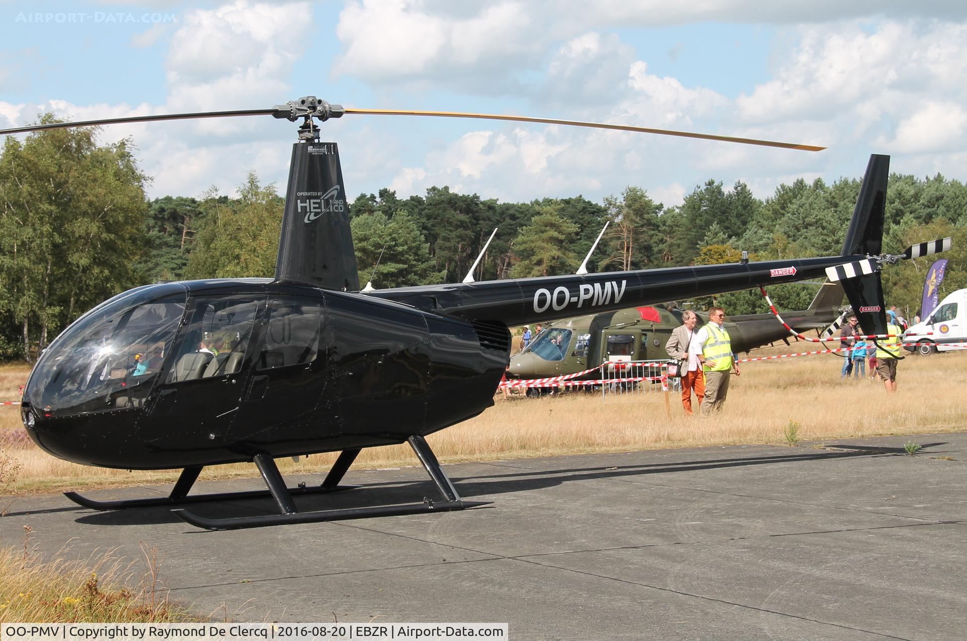 OO-PMV, 2014 Robinson R44 Raven I C/N 2341, Zoersel fly in.