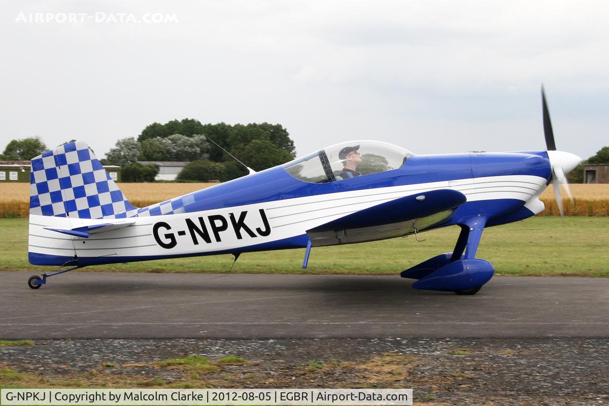 G-NPKJ, 1998 Vans RV-6 C/N PFA 181-13138, Vans RV-6 at The Real Aeroplane Club's Summer Madness Fly-In, Breighton Airfield, August 2012.