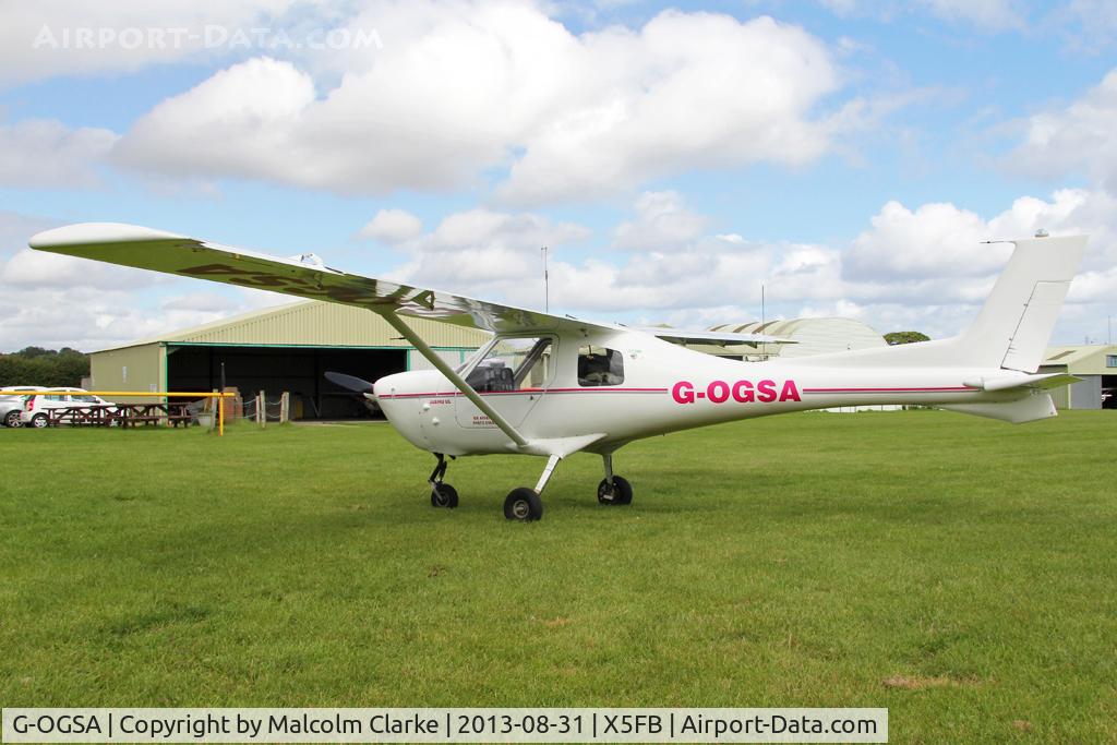 G-OGSA, 2000 Jabiru UL-450 C/N PFA 274A-13540, Jabiru SPL-450, Fishburn Airfield UK, August 31st 2013.