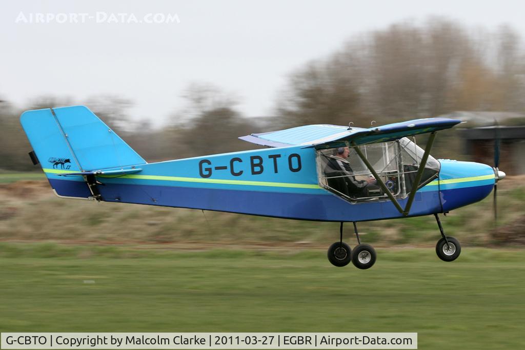 G-CBTO, 2002 Rans S-6ES Coyote II C/N PFA 204-13910, Rans S-6ES-TR Coyote II at Breighton Airfield in March 2011.