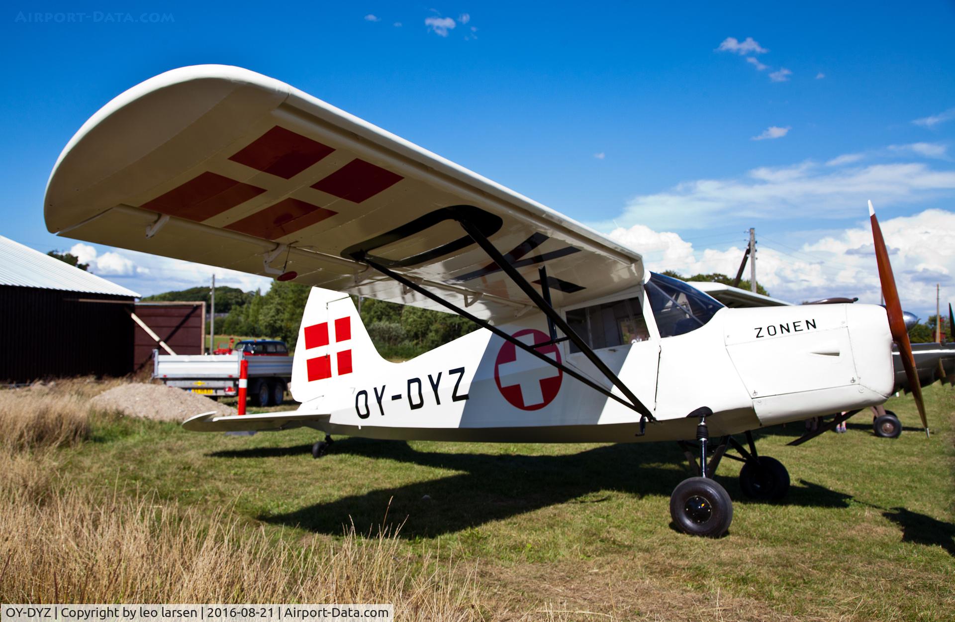 OY-DYZ, 1946 SAI KZ III U-1 C/N 56, Nyvang Holbaek 21.8.16