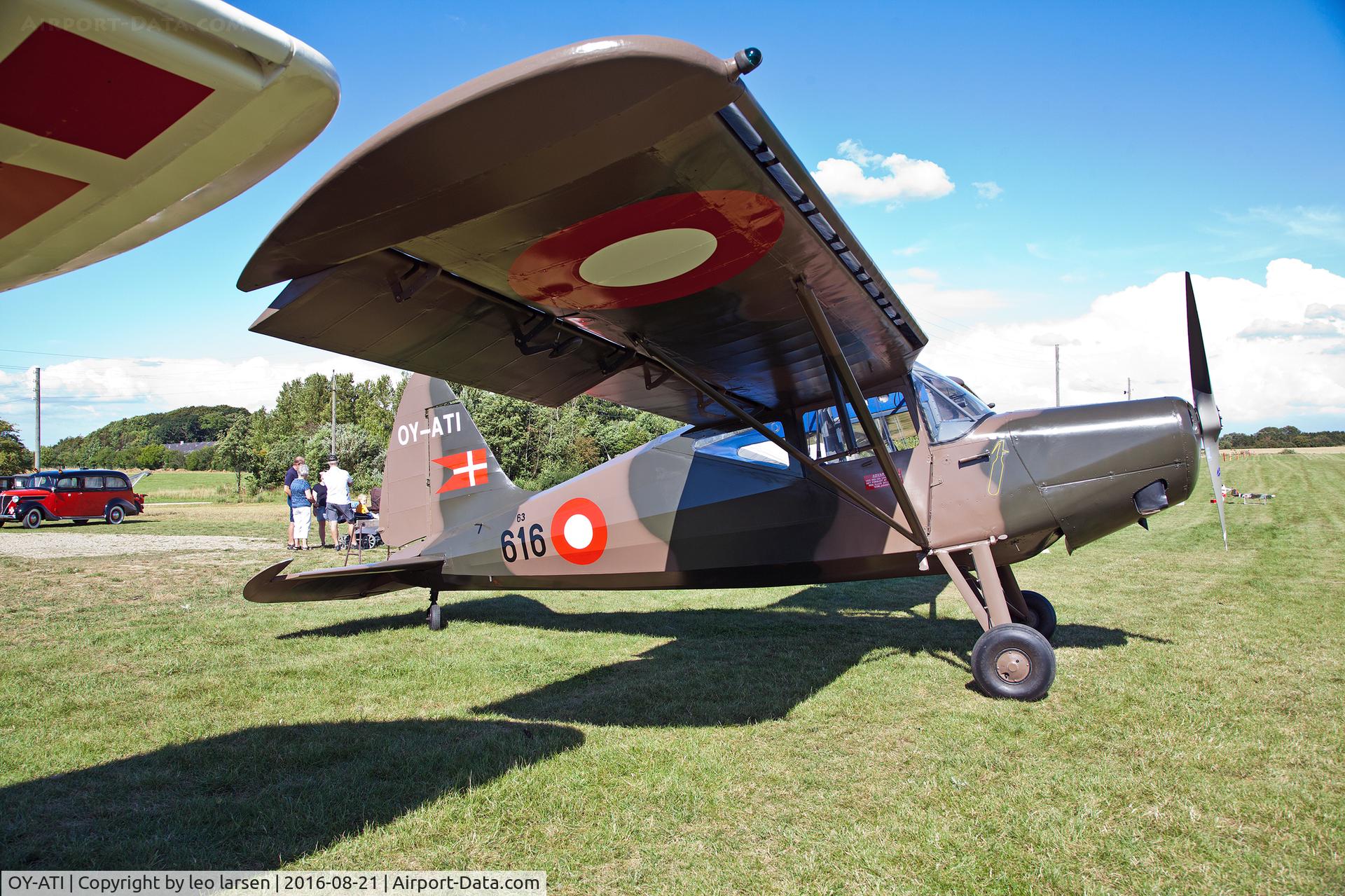 OY-ATI, 1948 SAI KZ VII Laerke C/N 178, Nyvang Holbaek 21.8.16